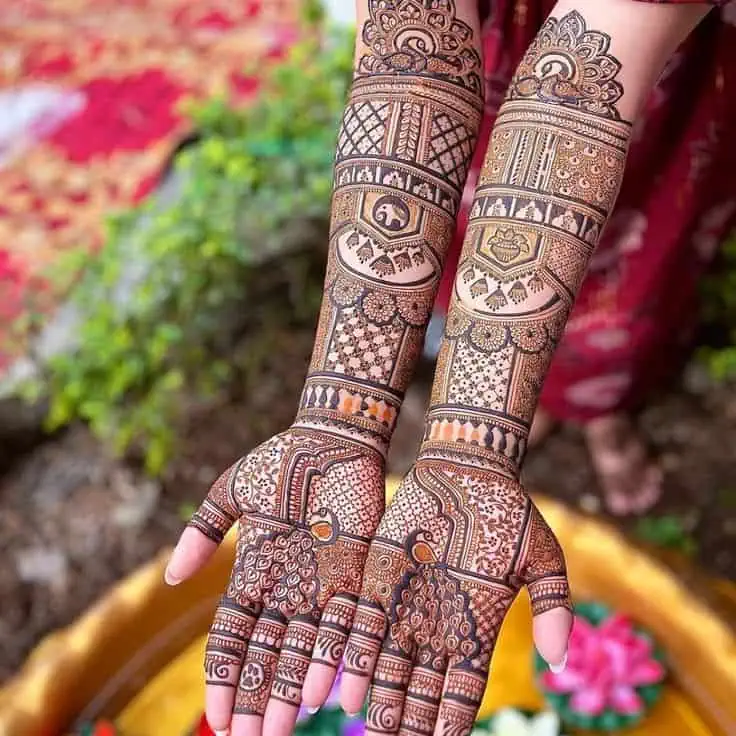  Full Hand Mehendi 