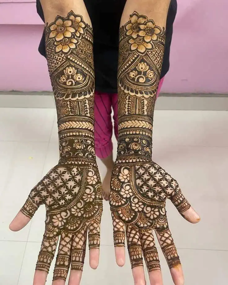  Full Hand Mehendi 