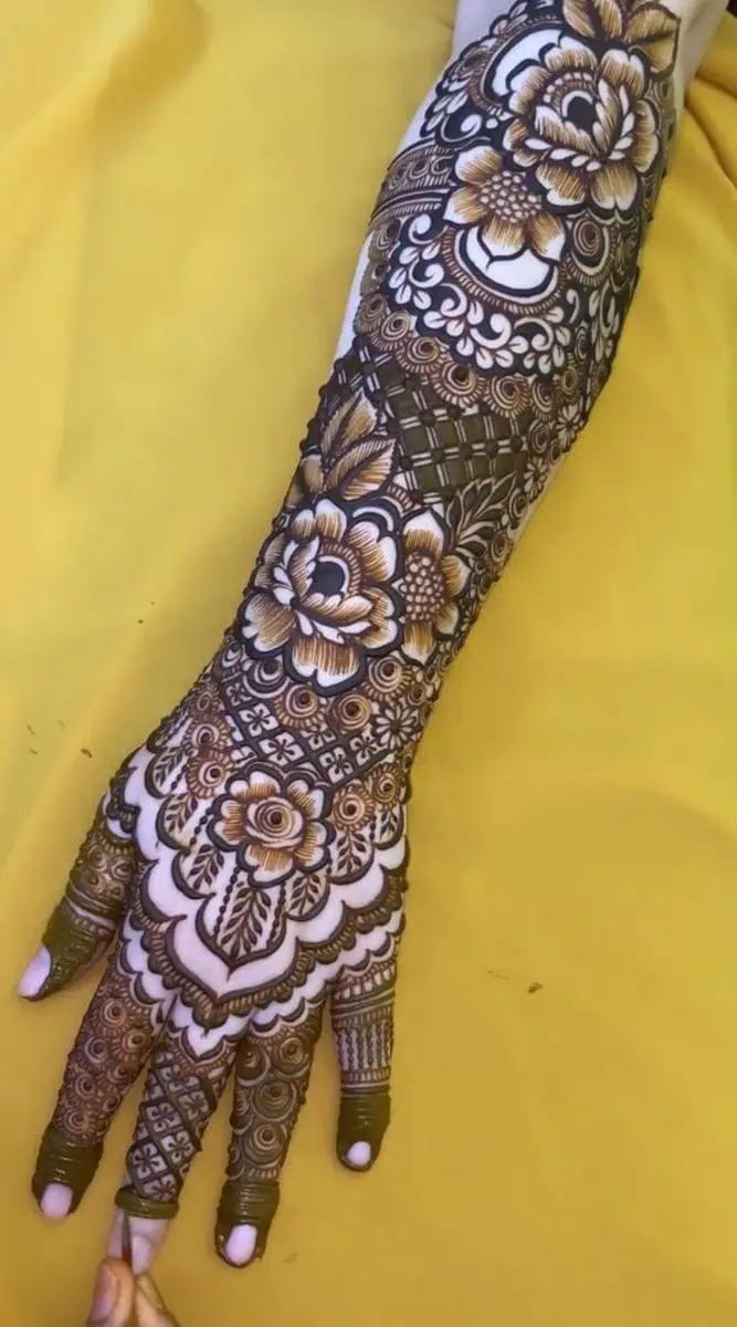  Full Hand Mehendi 