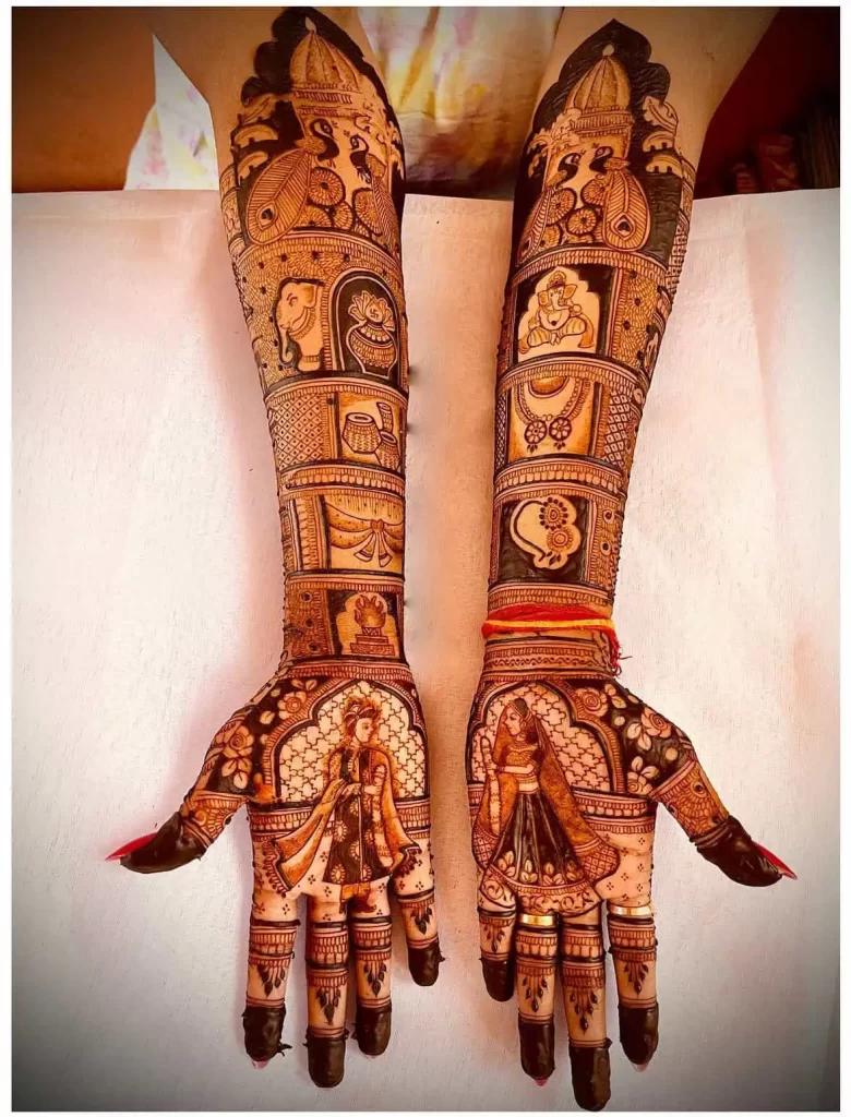  Full Hand Mehendi 