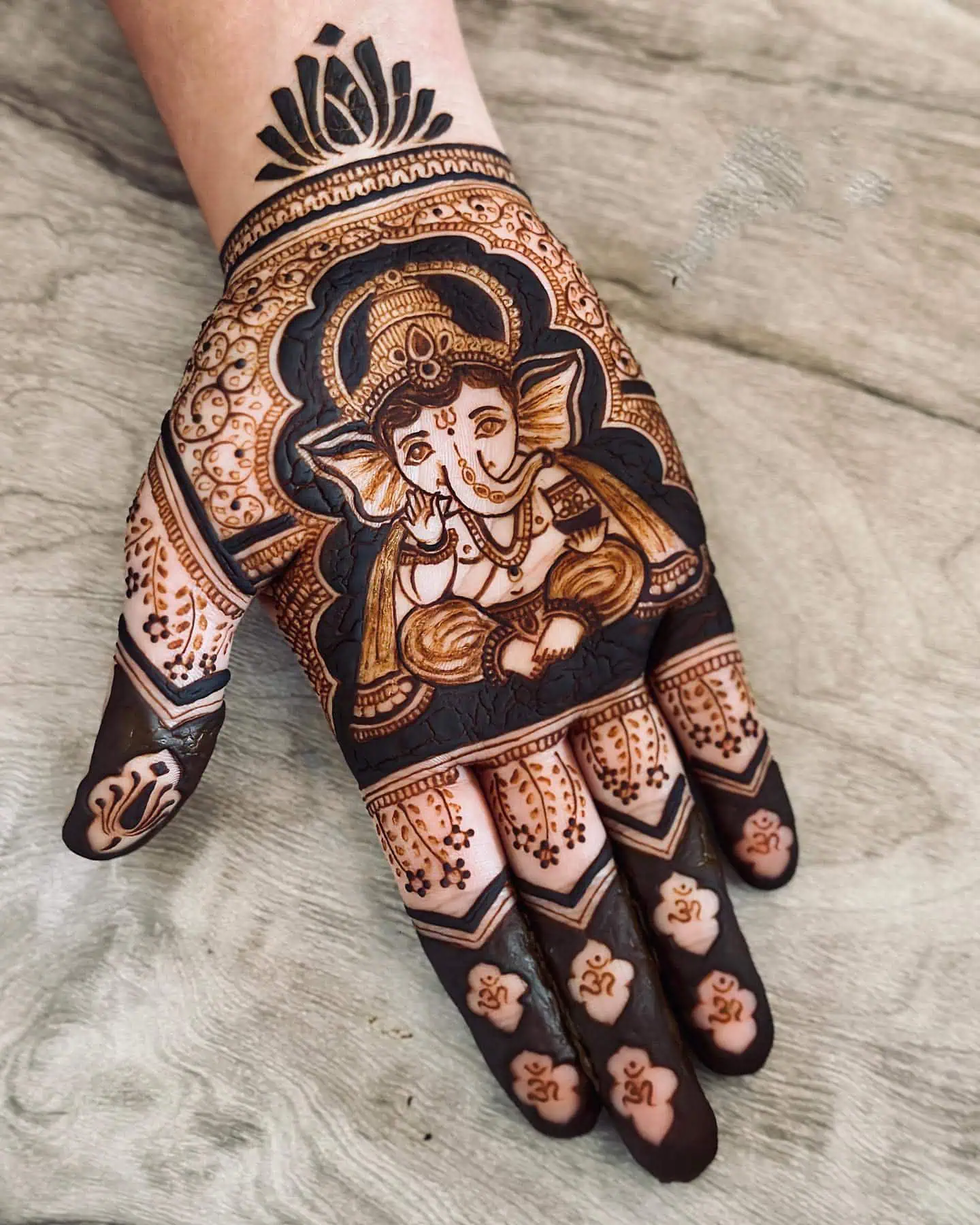 Henna Tattoo Design Hand