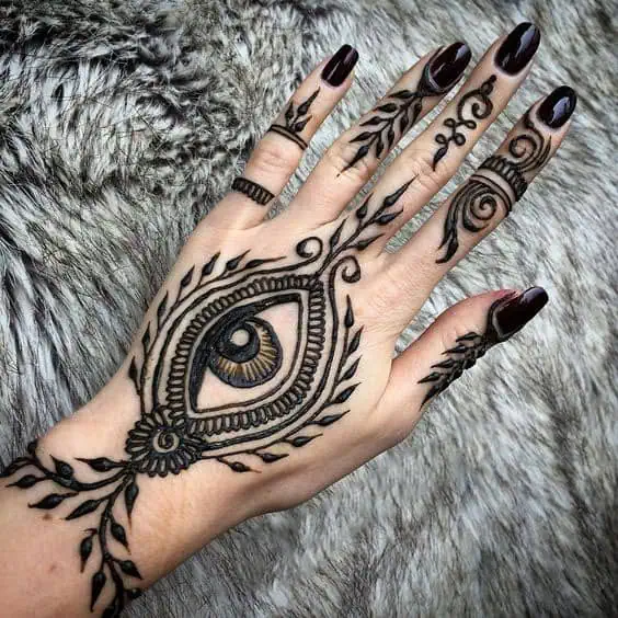 Henna Tattoo Design Hand