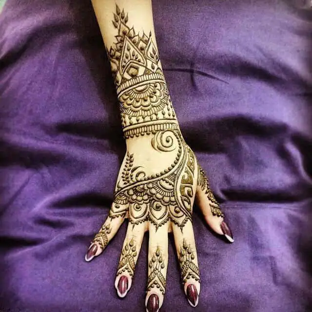 Henna Tattoo Design Hand