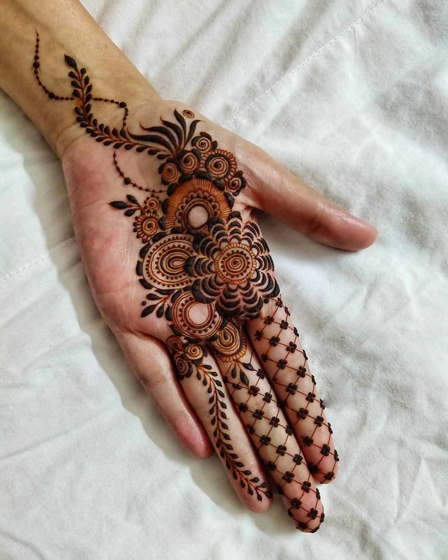 Henna Tattoo Design Hand